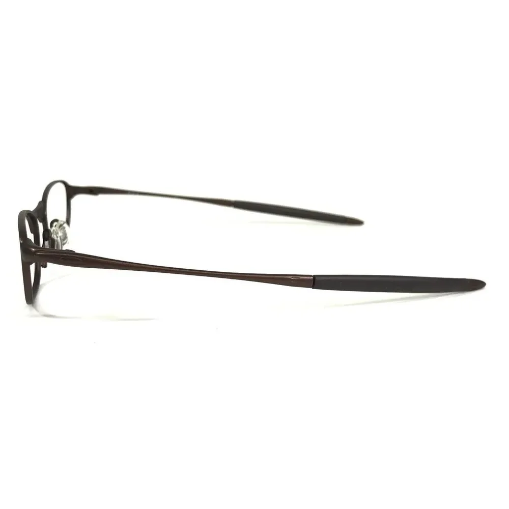 Vintage Oakley Eyeglasses Frames O2 11-614 Red Matte Burgundy Wrap 48-19-130 - Picture 5 of 11